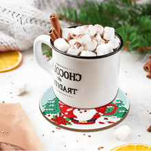 Load image into Gallery viewer, 8pcs Christmas Coaster - DIY Diamond Painting Kits