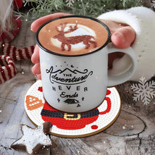 Load image into Gallery viewer, 8pcs Christmas Coaster - DIY Diamond Painting Kits