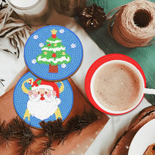 Load image into Gallery viewer, New 8pcs Christmas Coaster - DIY Diamond Painting Kits