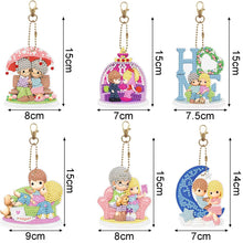 Load image into Gallery viewer, Baby DIY Diamond Painting Keychain Kit Jewelry ADP10148