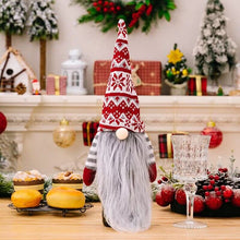 Load image into Gallery viewer, New Christmas Decoration Gnome Wine Bottle Cover