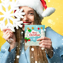 Load image into Gallery viewer, New 6pcs Diamond 3D Greeting Card Christmas Card