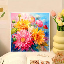 Load image into Gallery viewer, 5D Diamond Art - Showy Flower