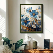 Load image into Gallery viewer, Large Size 40x50cm/15.7x19.7in - Blue Flower
