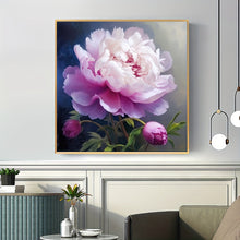 Load image into Gallery viewer, Beautiful Peony Flower Diamond Art Gem