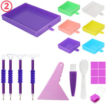 Load image into Gallery viewer, Diamond Painting Tray Diamond Painting Storage Containers Accessories