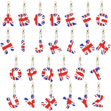 Load image into Gallery viewer, 1Pcs Letter Crystal Diamond Painting Acrylic Keychain DIY Double-sided Special-shaped Drill Key Ring Pendant Women Bag Accessory