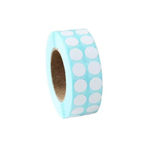 Load image into Gallery viewer, White Small Heart Sticker Roll Embellishments for Arts Crafts Stationery and Scrapbooking 13mm in Light Blue (0.5 inch) - 3000 Pack