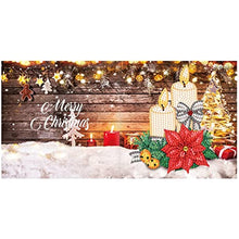 Load image into Gallery viewer, Diamond Painting Ornaments Kits,Cards Diamond Painting Christmas Greeting Cards Holiday Party Cards - A Diamond Painting