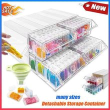 Load image into Gallery viewer, Diamond Painting Tool Transparent Plastic Storage Box