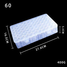 Load image into Gallery viewer, Diamond Painted Round Bottled Storage Box New Transparent DIY Bead Box Large Bottle Jewelry Box Tool