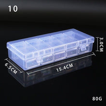 Load image into Gallery viewer, 6/10/12/24/44/64/80/126 Grids Divided Storage Box Plastic Diamond Organizer with stickers - A Diamond Painting