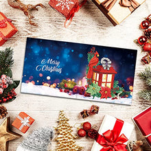 Load image into Gallery viewer, Diamond Painting Ornaments Kits,Cards Diamond Painting Christmas Greeting Cards Holiday Party Cards - A Diamond Painting