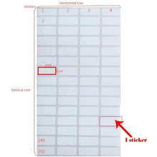 Load image into Gallery viewer, 3000pcs White Waterproof Classification Diamond Distinguish Label Stickers Tools - A Diamond Painting