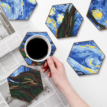 Load image into Gallery viewer, 7Pcs DIY Diamond Painting Coaster ADP8792