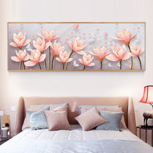 Load image into Gallery viewer, Flower Pink Diamond Painting Large Size