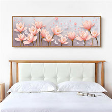 Load image into Gallery viewer, Flower Pink Diamond Painting Large Size