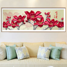 Load image into Gallery viewer, Wealth Auspicious Flower Diamond Painting Large Size