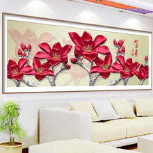 Load image into Gallery viewer, Wealth Auspicious Flower Diamond Painting Large Size