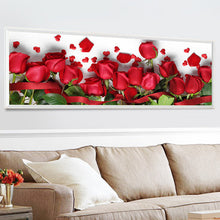 Load image into Gallery viewer, Red Rose Diamond Painting Large Size