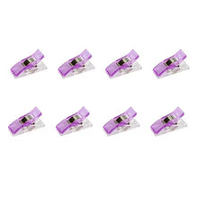 Load image into Gallery viewer, 8pcs (Random Color)Diamond Painting Plastic Clip Canvas Edge Mini Small Dust-proof Clip New Tool