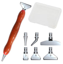 Load image into Gallery viewer, Diamond Painting Tools DIY Resin Spot Drill Pen Six Kinds of Metal Nib Storage Box - A Diamond Painting