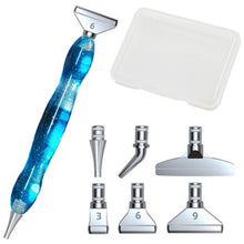 Load image into Gallery viewer, Diamond Painting Tools DIY Resin Spot Drill Pen Six Kinds of Metal Nib Storage Box - A Diamond Painting