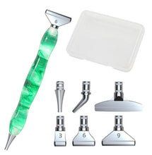 Load image into Gallery viewer, Diamond Painting Tools DIY Resin Spot Drill Pen Six Kinds of Metal Nib Storage Box - A Diamond Painting
