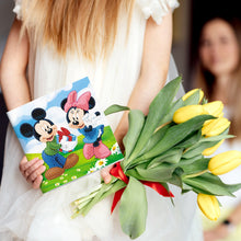 Load image into Gallery viewer, 8pcs New Disney Diamond Painting Greeting Card Mickey Minnie Cute Card DIY Thanks Gift