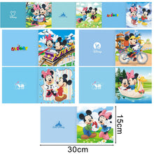 Load image into Gallery viewer, 8pcs New Disney Diamond Painting Greeting Card Mickey Minnie Cute Card DIY Thanks Gift