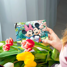 Load image into Gallery viewer, 8pcs New Disney Diamond Painting Greeting Card Mickey Minnie Cute Card DIY Thanks Gift