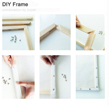 Load image into Gallery viewer, Wooden Photo Frame DIY Oil Painting Decor Painting Outer Frame Diamond Painting Accessories Tools