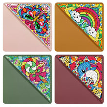 Load image into Gallery viewer, 2023 New Creative Disney 5d Diamond Painting Bookmark Mickey Minnie Bag Corner Bookmark Diy Gift