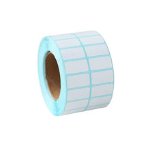 Load image into Gallery viewer, White Small Heart Sticker Roll Embellishments for Arts Crafts Stationery and Scrapbooking 13mm in Light Blue (0.5 inch) - 3000 Pack