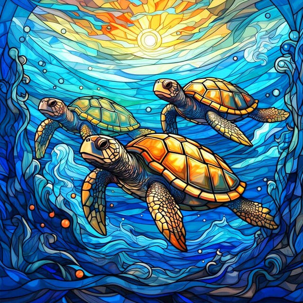 Bring Your Windows to Life: The Stunning Magic of Stained Glass Diamond Painting