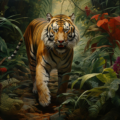 Jungle Tiger 15.75x15.75inch