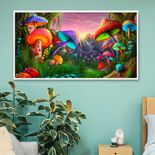 Load image into Gallery viewer, Custom Paint By Diamonds,70x40cm/28x16Inch Mushroom
