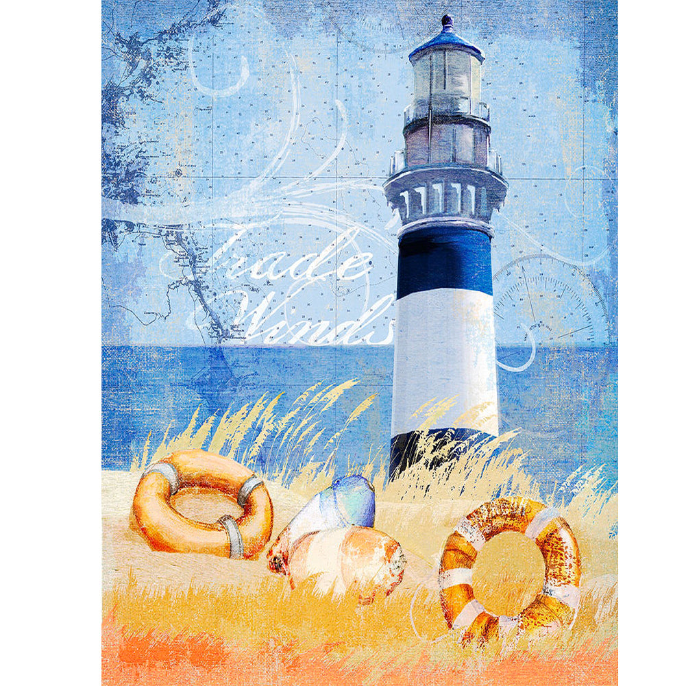 Lighthouse Diamond Embroidery 12x16inch ADP9556