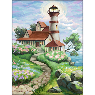 Lighthouse Diamond Embroidery 12x16inch ADP9557