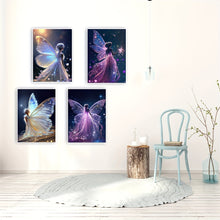 Load image into Gallery viewer, 4pcs Diamond Painting Kits - Butterfly Fairies Gem Art Kits
