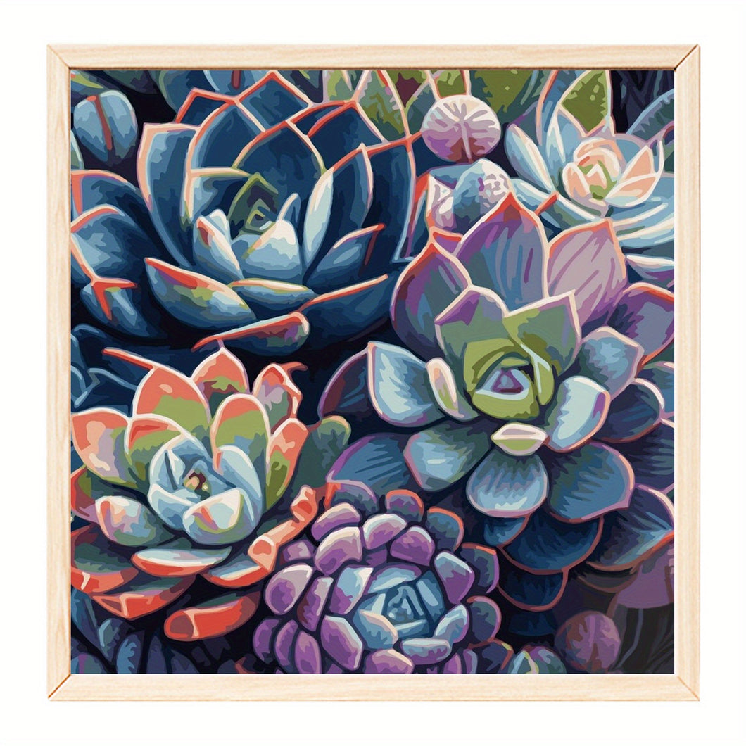 Succulent - Diamond Painting Stitch