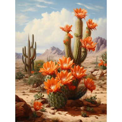 Stitch Diamond Painting Cactus