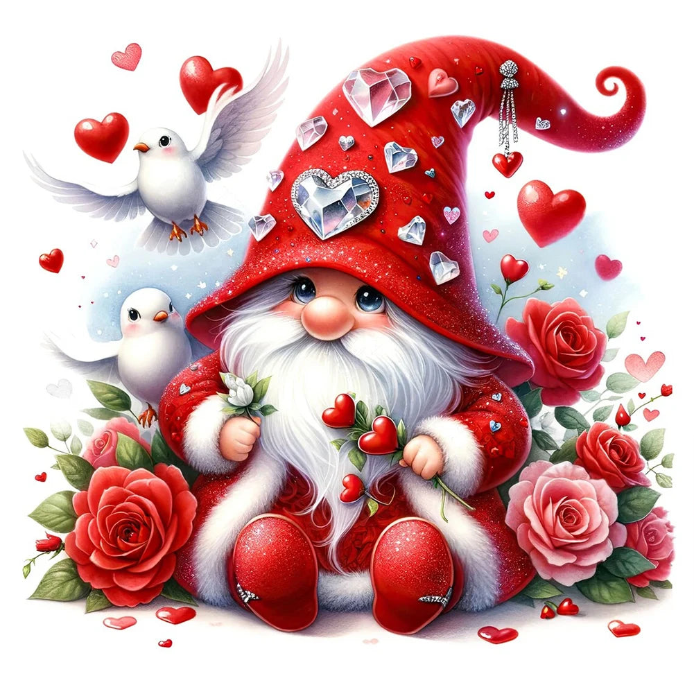 Valentines Day Gnome Craft