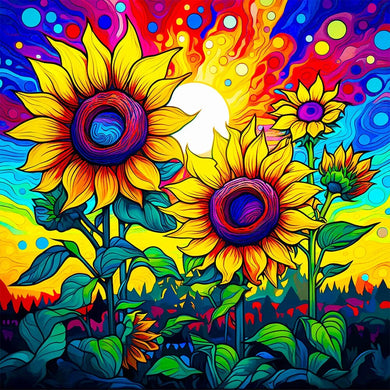 Sunflowers - 40x40cm