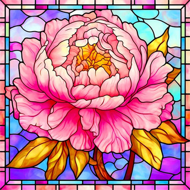 Pink Flower Peony - 40x40CM