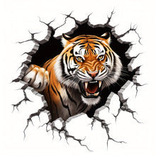 Load image into Gallery viewer, Fun Tiger Wall Window Decoration
