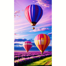 Load image into Gallery viewer, Painting By Numbers For Adults Beginner 15.75*23.62Inch 40*60CM, Hot Air Balloon, Lavender
