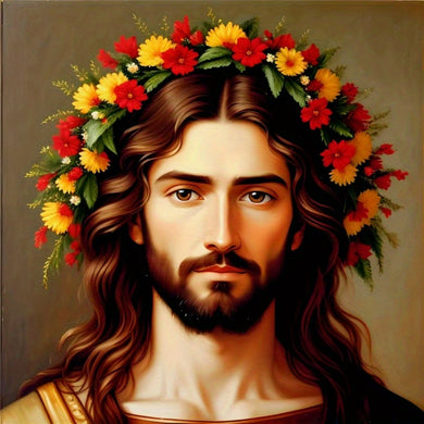 15.75*15.75Inch/40*40CM, Handsome Young Jesus