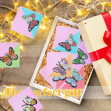 Load image into Gallery viewer, Colorful Butterfly 6 Corner Bookmarks ADP10039
