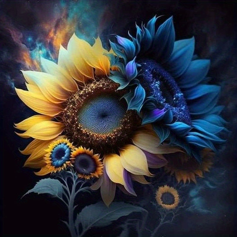 Sunflowers Pattern - 50x50cm/19.69x19.69in